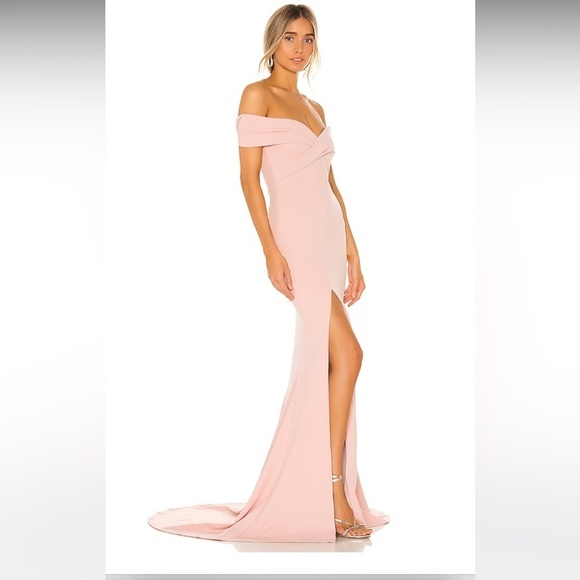 New! Nookie Neptune gown blush pink nwt  17591 - Picture 3 of 15